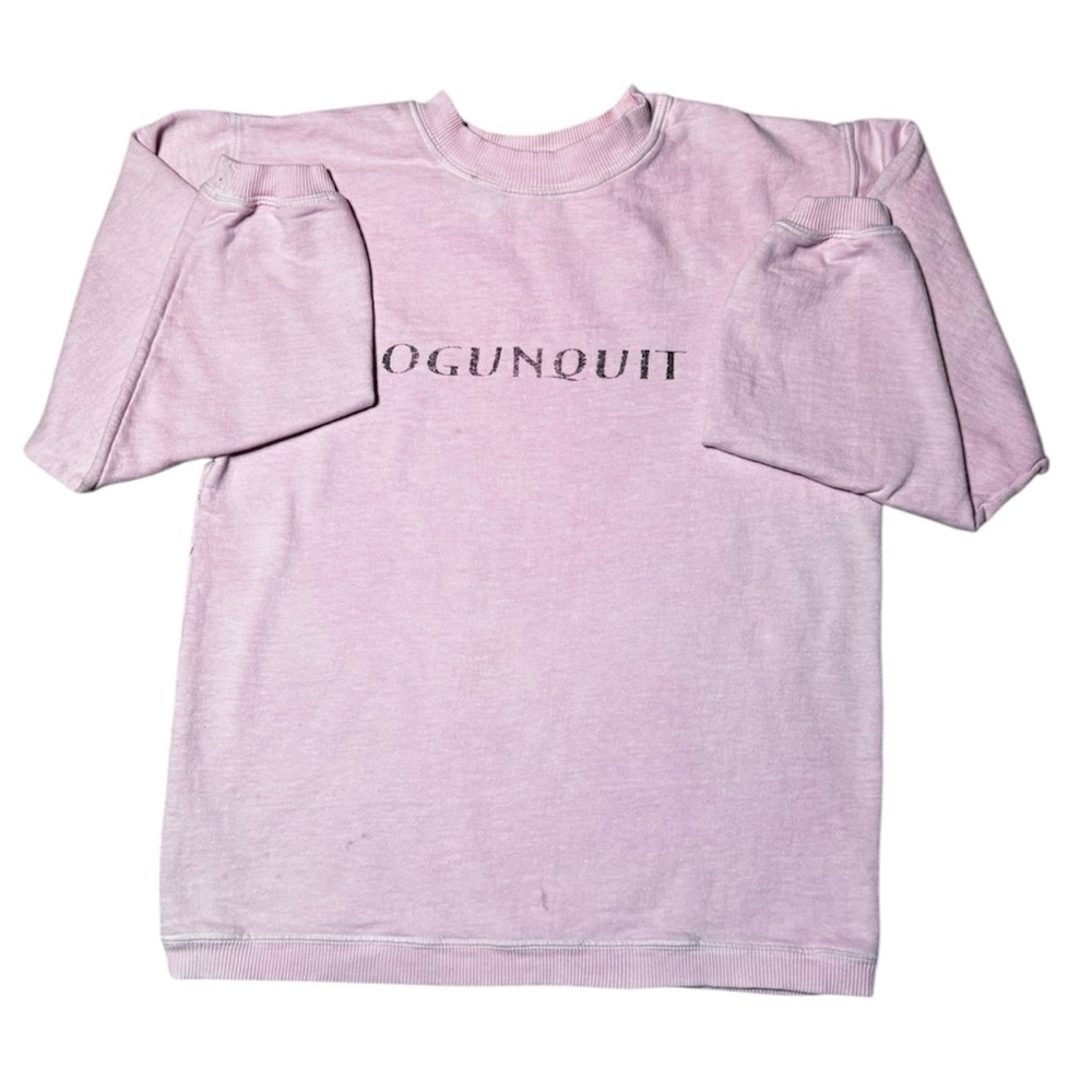 Vintage B.U.M equipment  size S Ogunquit crewneck pretty Pastel pink
